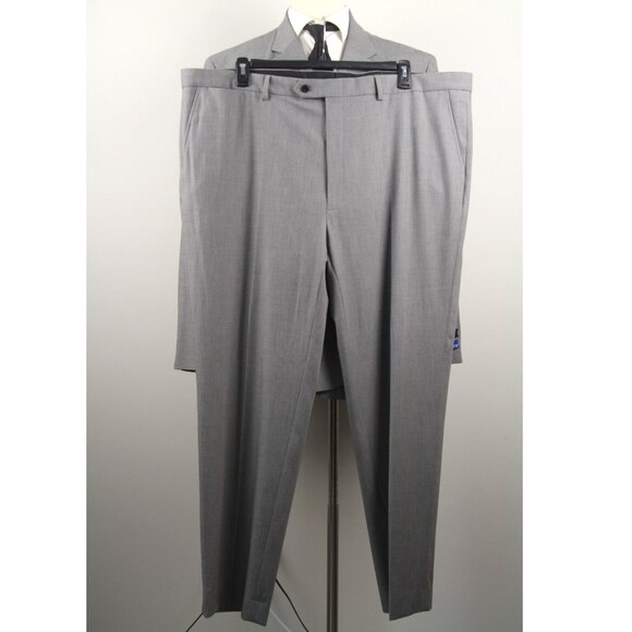 54R Nautica Men's 2-Pc Suit Modern-Fit Bi-Stretch Jacket Blazer Pants 47W E04471 - Picture 8 of 11